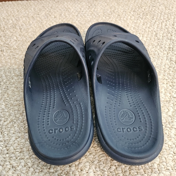 Blue Crocs Slides - Picture 3 of 6